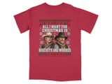 Cowboy Christmas Biscuits Tee thumbnail 3