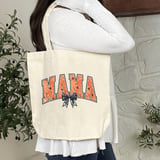 Spooky Mama Bow Tote Bag thumbnail 7