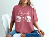 Band Dad Font and Back Graphic Tee thumbnail 6