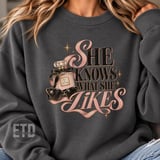 She Knows What She Likes PNG, Chic Glam Perfume Clipart, Bougie Girly Sublimation, Vintage Fashion Sunglasses Sparkle DTF Design thumbnail 8