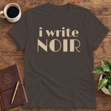I Write Noir Softstyle Tee thumbnail 2