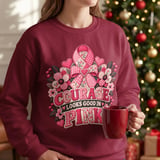 Courage Looks Good In Pink Tee thumbnail 9