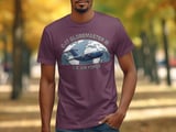 C-17 Globemaster III Air Force T-Shirt, Patriotic Military Aviation Tee, US Air Force Veteran Gift, Pilot Plane Graphic Crewneck Shirt thumbnail 7