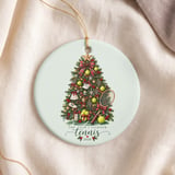 Tennis Christmas Ornament 2026 Keepsake, Preppy Holiday Tree Decor, Tennis Player Coach Gift, Sport Lover Christmas Tree Hanging Decoration thumbnail 5