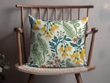 Botanical Fern & Bloom Pillow Case thumbnail 4