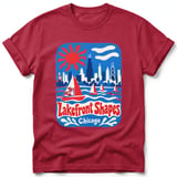 Lakefront Shapes ~ Comfort Colors Premium Tee thumbnail 2