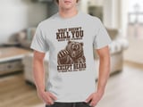Except Bears Bears Will Kill You Tee thumbnail 4