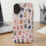 Cozy Sweater Cats MagSafe® Phone Case thumbnail 6