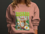 Iced Coffee Sweatshirt, Fueled By Coffee And Summer Vibes Hoodie, Daisy Aesthetic T-Shirt, Cute Coffee Lover Gift For Her thumbnail 5