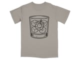 Old Fashioned Charm Whiskey Glass T-Shirt thumbnail 7