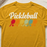 Pickleball Sport-Tek Performance Tee, Pickleball, Court Apparel Retro Paddle Graphic Athletic Shirt thumbnail 3