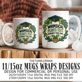 Plant Lover Grad Digital Mug Wrap thumbnail 1