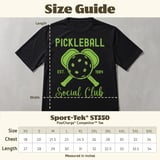 Pickleball Sport-Tek Performance Tee, Pickleball Est. 1984 Social Club, Court Apparel thumbnail 11