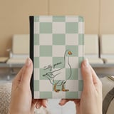 Silly Goose Checkered Passport Cover thumbnail 3
