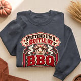 Pretend Im A Bottle Of BBQ Sauce Tee thumbnail 9