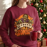 Pretend I'm A Zombie Tee thumbnail 13