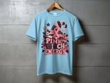 Faux Patchwork Pink Witch Energy Tee thumbnail 9