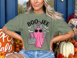 Boo-Jee Pink Ghost Tee thumbnail 3