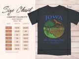 Iowa The Hawkeye State Est. 1846 T-Shirt thumbnail 7