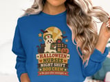 Halloween Nurse Night Shift Boo Crew Tee or Sweatshirt thumbnail 13