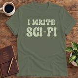 I Write Sci-Fi Softstyle Tee thumbnail 9