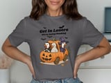Get In Losers, Funny Halloween T-Shirt, Goose T-Shirt, Pumpkin Car T-Shirt, Halloween Geese T-Shirt, Unique Fall T-Shirt, Cute Spooky Shirt thumbnail 7
