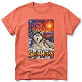 Gogh Husky ~ Comfort Colors Premium Tee thumbnail 4