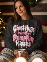 Ghost Hugs and Pumpkin Kisses Tee thumbnail 10