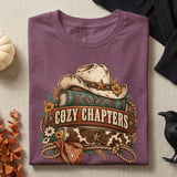 Cozy Chapters Western Bookish Tee or Sweatshirt thumbnail 21