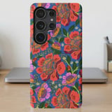 Retro Folk Floral MagSafe® Phone Case thumbnail 3
