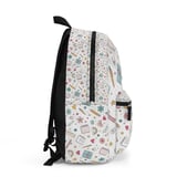 Kawaii School Supplies Pattern Backpack, Aesthetic Stationery Spiral Notebook, Cute Gift Accessory Pouch for Teacher Student thumbnail 6