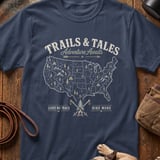 Trails & Tales Adventure Map Tee thumbnail 6