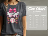 Baseball Sister Tee or Sweatshirt thumbnail 14