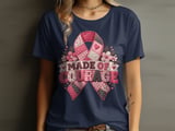 Made of Courage Faux Patchwork Tee thumbnail 14