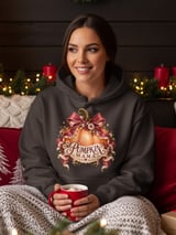 Pumpkin Mama Sweatshirt Coquette Fall Hoodie Vintage Autumn Mama Tote Bag Floral Pumpkin Shirt Cute Cottagecore Mom Thanksgiving Gift thumbnail 10