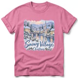 Snowy Village ~ Comfort Colors Premium Tee thumbnail 11
