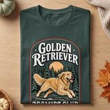 Golden Retriever Zoomies Club Tee thumbnail 5