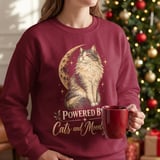 Powered By Cats and Moonlight Tee thumbnail 13