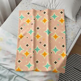 Star Throw Blanket and Pillow: Retro Style, Mid Century Modern  Home Decor thumbnail 6