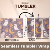 Pastel Haunts Digital Pattern Size Bundle Png thumbnail 7