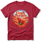 Gogh Red Hills ~ Comfort Colors Premium Tee thumbnail 2