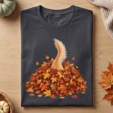 Dog Tail in Leaf Pile Tee thumbnail 5