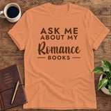Ask Me About My Romance Books Softstyle Tee thumbnail 9