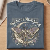 Moonlit and Mysterious Moth Tee thumbnail 3