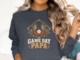 Game Day Papa Baseball Tee or Sweatshirt thumbnail 18