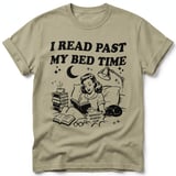 I Read Past My Bedtime Tee thumbnail 3
