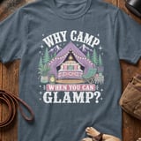 Why Glamp? Cozy Tent Tee thumbnail 3