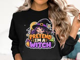Pretend I'm A Witch Tee thumbnail 14