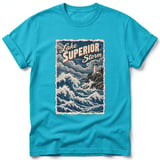 Lake Superior Storm ~ Comfort Colors Premium Tee thumbnail 5