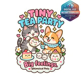 Tiny Tea Party Digital Mug Wrap thumbnail 2